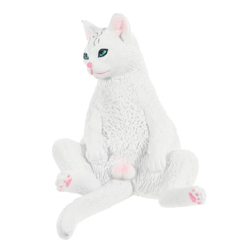 NAMOARLY Künstliche Katzenfigur aus Realistisches Katzenmodell für Kognitive Deko für Schlafzimmer und Kindergarten NAMOARLY Künstliche Katzenfigur aus Realistisches Katzenmodell für Kognitive Deko für Schlafzimmer und Kindergarten von NAMOARLY