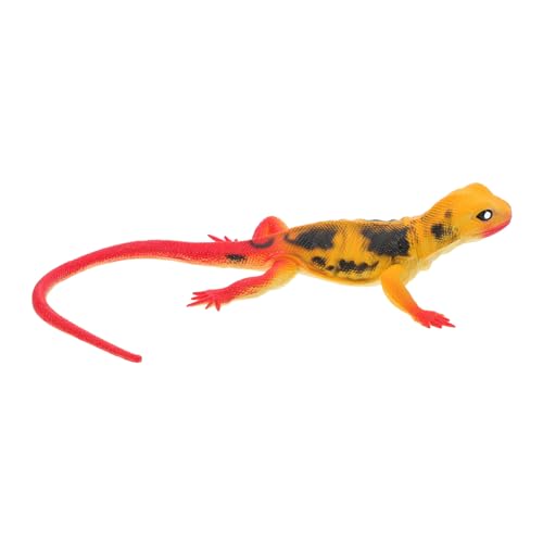 NAMOARLY Künstliches Eidechsenmodell Mit Soundeffekt Realistisches Reptilien Aus Sicherem Vinyl Für Spiele Dekoration Und Streiche von NAMOARLY