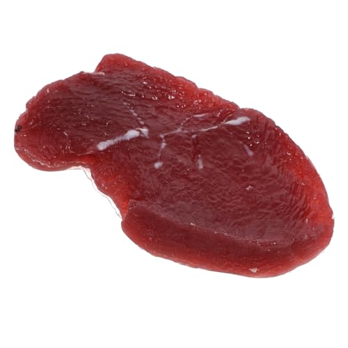 NAMOARLY Kunststoff-Fleisch Gekochtes Rindfleischmodell Steak Lebensecht Fotografie Fleischmodell Künstliches Rindfleisch Küchendekor Lebensmittel PVC Geröstetes Rindfleisch NAMOARLY Kunststoff-Fleisch Gekochtes Rindfleischmodell Steak Lebensecht Fotografie Fleischmodell Künstliches Rindfleisch Küchendekor Lebensmittel PVC Geröstetes Rindfleisch von NAMOARLY