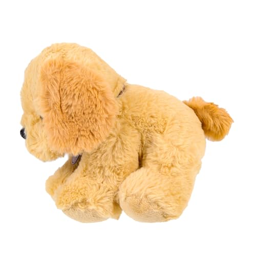 NAMOARLY Kuscheltiere Retriever Plüschspielzeug für Perfektes für Neujahr Geburtstag Weihnachten Dekoratives Hundemodell für Zuhause von NAMOARLY