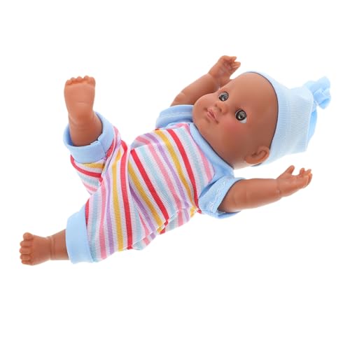 NAMOARLY Lebensechte Babypuppe aus Umweltfreundlichem Vinyl Niedliches Puppenspielzeug für Kleinkinder Flexible für Detailreiche Verarbeitung und Design NAMOARLY Lebensechte Babypuppe aus Umweltfreundlichem Vinyl Niedliches Puppenspielzeug für Kleinkinder Flexible für Detailreiche Verarbeitung und Design von NAMOARLY