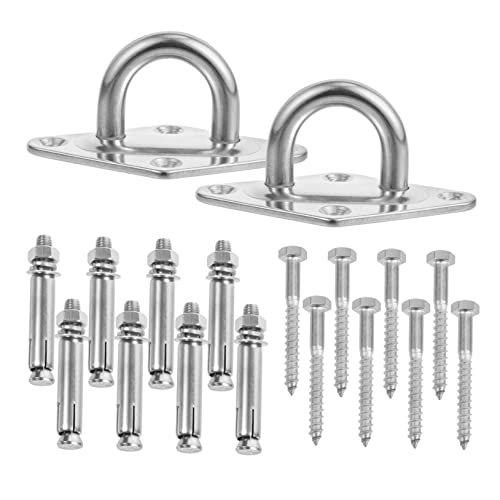 NAMOARLY Camping Schaukel Zubehör 304 Edelstahl M8 Suspension Haken Starke Aufhänger Für Decke NAMOARLY Camping Schaukel Zubehör 304 Edelstahl M8 Suspension Haken Starke Aufhänger Für Decke von NAMOARLY