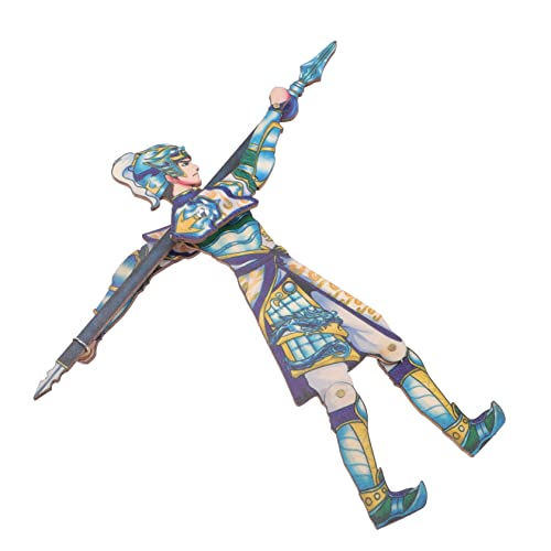 NAMOARLY Marionetten-schattenspiel-Ornament Chinesisches Schattenpuppenspiel Tanz-Requisite Chinesische Marionette Schattenfiguren Für Schattenpuppe Selber Machen Holz NAMOARLY Marionetten-schattenspiel-Ornament Chinesisches Schattenpuppenspiel Tanz-Requisite Chinesische Marionette Schattenfiguren Für Schattenpuppe Selber Machen Holz von NAMOARLY