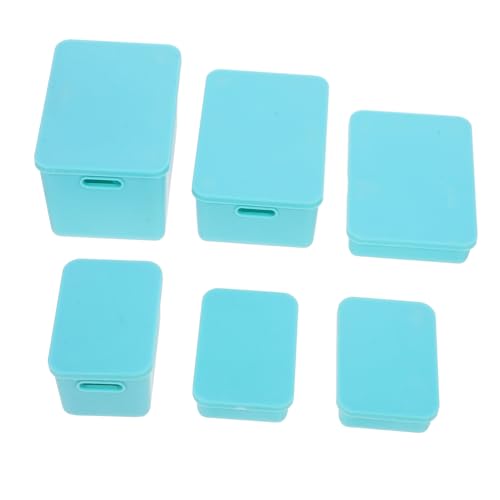 NAMOARLY Mini Aufbewahrungsboxen Mit Deckel Kunststoff Behälter Für Kleinteile Mini Organizer Lösung Für Puppenhaus Accessoires von NAMOARLY