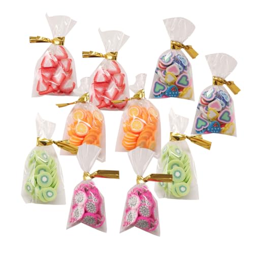 NAMOARLY Mini Deko Mit Bunten Herz Und Obst Süßigkeiten Für DIY Miniatur Szenen Und Fotodekorationen von NAMOARLY