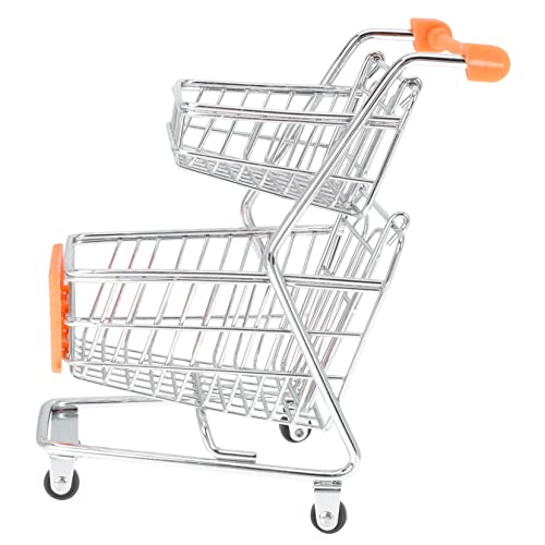 NAMOARLY Mini Einkaufswagen Rollwagen Mini Wagen Räder Einkaufswagen Lagerwagen Mehrzweckwagen Einkaufswagen Für Miniatur Rollwagen Tragbarer Wagen Orange Schmiedeeisen NAMOARLY Mini Einkaufswagen Rollwagen Mini Wagen Räder Einkaufswagen Lagerwagen Mehrzweckwagen Einkaufswagen Für Miniatur Rollwagen Tragbarer Wagen Orange Schmiedeeisen von NAMOARLY