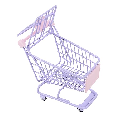NAMOARLY Mini Einkaufswagen Tasche Einkaufswagen Miniatur Spielzeugkarren Reise Einkaufswagen Puppenwagen Einkaufswagen Für Kleinkinder Einkaufswagen Legierung Lavendel NAMOARLY Mini Einkaufswagen Tasche Einkaufswagen Miniatur Spielzeugkarren Reise Einkaufswagen Puppenwagen Einkaufswagen Für Kleinkinder Einkaufswagen Legierung Lavendel von NAMOARLY