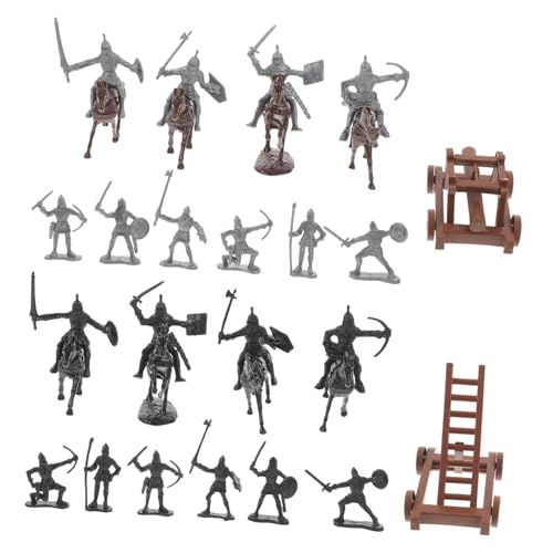NAMOARLY Mini Soldatenfigur Mittelalterliche Reiter Miniatur Szenen Figuren Robust Für Sandtisch Dekoration NAMOARLY Mini Soldatenfigur Mittelalterliche Reiter Miniatur Szenen Figuren Robust Für Sandtisch Dekoration von NAMOARLY