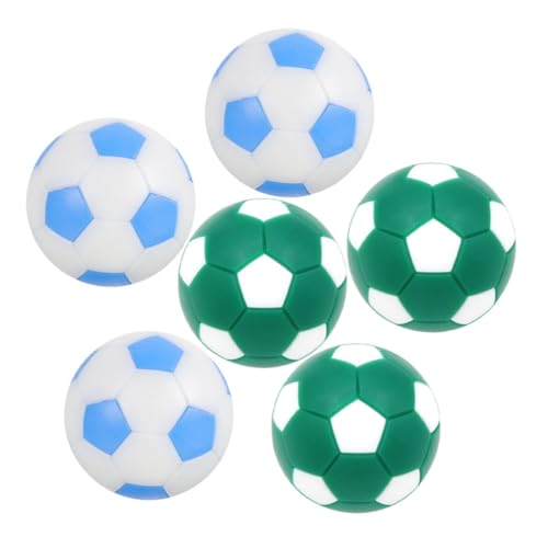 NAMOARLY Tischfußball 6 Stücke Mini Tisch Fußball Fußball Glatte Roll Ersatz NAMOARLY Tischfußball 6 Stücke Mini Tisch Fußball Fußball Glatte Roll Ersatz von NAMOARLY