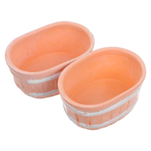 NAMOARLY Natürliche Ästhetische Mini-badewanne Miniatur-Badezimmer-Set Puppenhaus- Wanne Für Miniatur-Szene-Requisite NAMOARLY Natürliche Ästhetische Mini-badewanne Miniatur-Badezimmer-Set Puppenhaus- Wanne Für Miniatur-Szene-Requisite von NAMOARLY