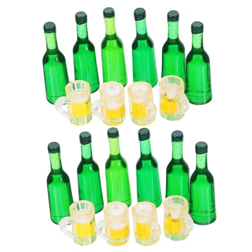 NAMOARLY Puppenhaus Mini-Becher Set Miniatur Landschaft Dekorationen Maßstab Bier Tassen Für Spielzeug NAMOARLY Puppenhaus Mini-Becher Set Miniatur Landschaft Dekorationen Maßstab Bier Tassen Für Spielzeug von NAMOARLY