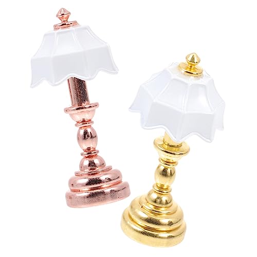 NAMOARLY Miniatur- -lampen Für Puppenhaus Im Maßstab 1:12 2 Stück Mini-stehlampen Einzigartiges Für Jungen Und Mädchen Spielzeug-zuhause von NAMOARLY