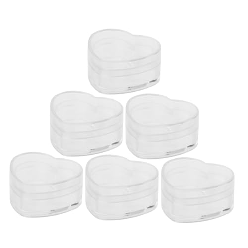 NAMOARLY Puppenhaus- – 6er-Pack Mini-aufbewahrungsboxen Aus Acryl Ideal Für Schlafzimmer Wohnzimmer Und Küche von NAMOARLY