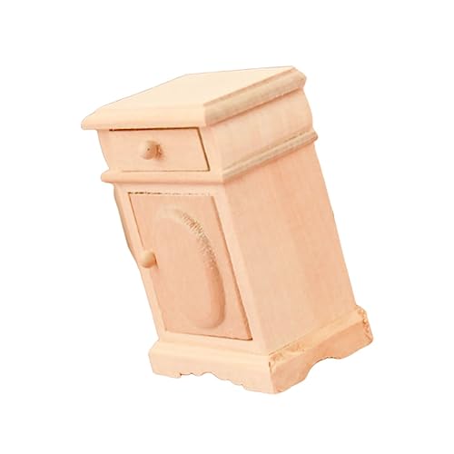 NAMOARLY Miniatur Holz Bettkommode Modell Realistisches Puppenhaus Möbel Kreatives Maßstab Miniatur Schlafzimmer Beistelltisch Ornament Langlebiges Holzdekor für Puppenhaus Wohnzimmer NAMOARLY Miniatur Holz Bettkommode Modell Realistisches Puppenhaus Möbel Kreatives Maßstab Miniatur Schlafzimmer Beistelltisch Ornament Langlebiges Holzdekor für Puppenhaus Wohnzimmer von NAMOARLY