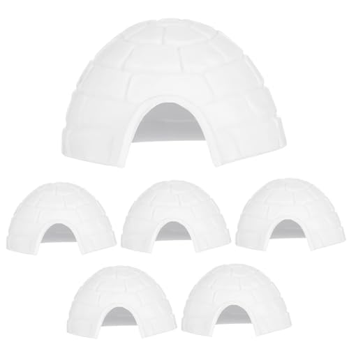 NAMOARLY Miniatur Igloo Modelle Mit Polartieren Realistische Eisbär Spielzeugfiguren Für Kognitive Lernspielzeuge Für Kreative Rollenspiele Und Dekoration NAMOARLY Miniatur Igloo Modelle Mit Polartieren Realistische Eisbär Spielzeugfiguren Für Kognitive Lernspielzeuge Für Kreative Rollenspiele Und Dekoration von NAMOARLY