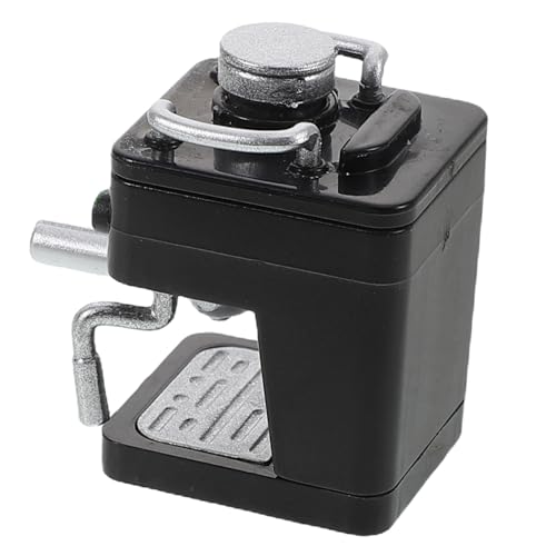 NAMOARLY Miniatur Kaffeemaschine Puppenhaus Zubehör DIY Küchenmöbel Miniatur Küchengerät Realistische Puppenhaus Dekoration von NAMOARLY