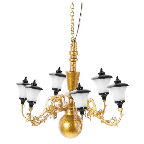 NAMOARLY Miniatur Lampe Puppenstubenlampen Miniaturbeleuchtung Tiny House Deckenlampe Miniaturdekorationen Puppenzubehör Miniaturornamente Tischlampe NAMOARLY Miniatur Lampe Puppenstubenlampen Miniaturbeleuchtung Tiny House Deckenlampe Miniaturdekorationen Puppenzubehör Miniaturornamente Tischlampe von NAMOARLY