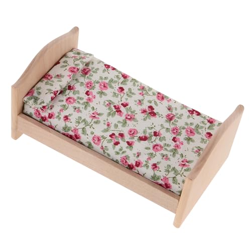 NAMOARLY Miniatur Puppenbettmöbel Set Charmantes DIY Kinderpuppenspielzeug Für Das Puppenhaus Ideal Für Miniatur Schlafzimmer Und Kreative Rollenspiele NAMOARLY Miniatur Puppenbettmöbel Set Charmantes DIY Kinderpuppenspielzeug Für Das Puppenhaus Ideal Für Miniatur Schlafzimmer Und Kreative Rollenspiele von NAMOARLY