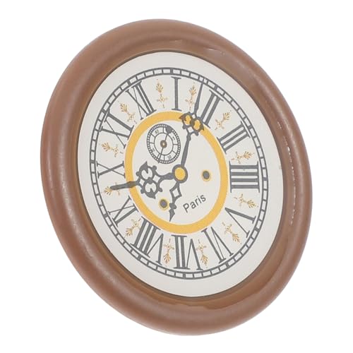 NAMOARLY Miniatur-puppenhaus-wanduhr, Miniatur-hängeuhr, Puppenhaus-uhrenmodell NAMOARLY Miniatur-puppenhaus-wanduhr, Miniatur-hängeuhr, Puppenhaus-uhrenmodell von NAMOARLY
