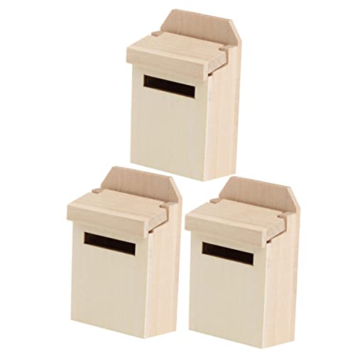 NAMOARLY Miniaturspielzeug Wetterfeste Mini Briefkästen Für Dekoration Von Puppenhäusern Und Mini Landschaften Entzückende Accessoires Für Kreative Mini Hausdekoration von NAMOARLY