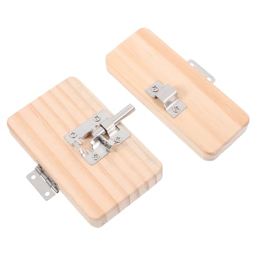 NAMOARLY Montessori Holz Steckriegelschloss Lernspielzeug Sensory Toy Feinmotorik für Ab Jahr Kreatives DIY Activity zur Hand Augen Koordination von NAMOARLY