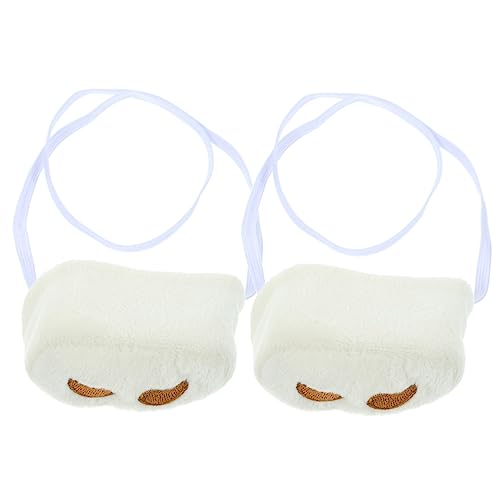 NAMOARLY 2stücke Plüsch Kuh Nase Requisiten Für Kostüme Cosplay Accessoires Für Tier- Partys Und Bühnenauftritte Und Lustige Gestaltung NAMOARLY 2stücke Plüsch Kuh Nase Requisiten Für Kostüme Cosplay Accessoires Für Tier- Partys Und Bühnenauftritte Und Lustige Gestaltung von NAMOARLY