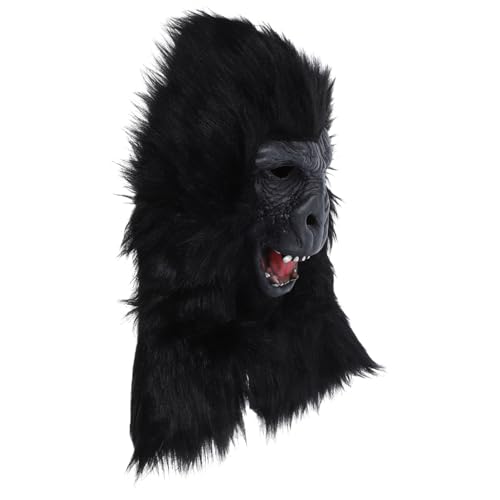NAMOARLY Orang-Utan-Maske Zahnstocher leuchtende Maske Panther lustige Maske Gorilla-Maske Gesicht Halloween gruselige maske Tierkopf Maske Maskerade Tiermaske Maske im Horror-Stil Emulsion von NAMOARLY