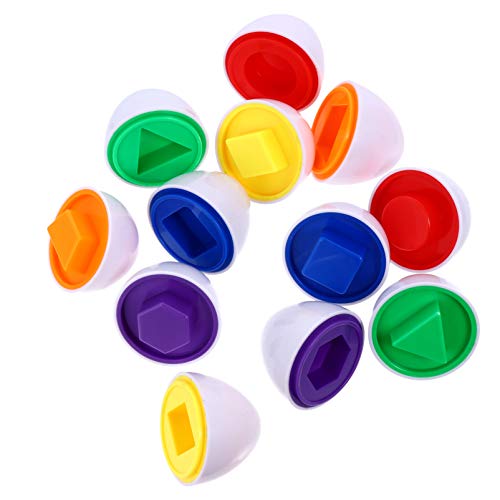 NAMOARLY Eier-lernspielzeug 24-teilig Spielzeug Für Jungen Und Mädchen Passendes Spiel Für Kleinkinder Kognition Und Lernen von NAMOARLY