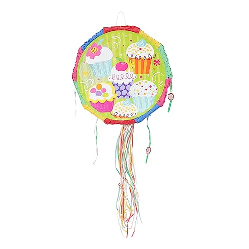 NAMOARLY -Piñata Eistüte-Pinata Party Creme Piñatas zum Thema Sommer mitgebsel kindergeburtstag überraschungstüte wischtelgeschenk snoep Sommerfest-Piñata Pinata von NAMOARLY