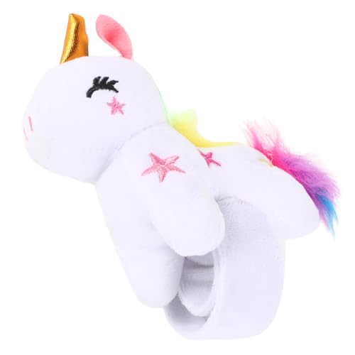 NAMOARLY Plüsch Einhorn Slap Bracelet Armband Gepolstert Party Wristband Kuschelig Sicher Langlebig für Festival NAMOARLY Plüsch Einhorn Slap Bracelet Armband Gepolstert Party Wristband Kuschelig Sicher Langlebig für Festival von NAMOARLY