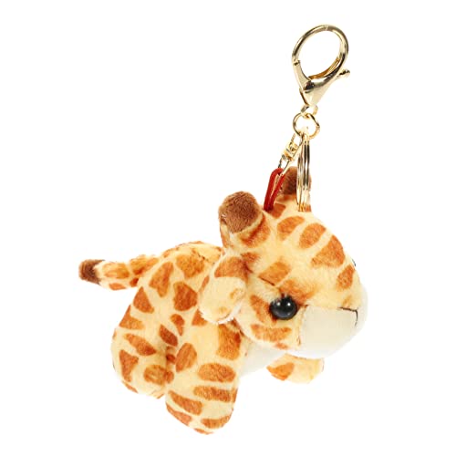 NAMOARLY Plüsch Schlüsselanhänger Tierspielzeug Collie Kinderspielzeug Dinosaurier Tiere Plüschspielzeug Schildkröte Haustier Giraffe Welpe Ausgestopft Tragen Hamsterspielzeug Pp Baumwolle von NAMOARLY