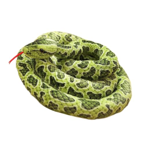 NAMOARLY Plüschschlange Gummischlange knifflige Schlange plastikschlange stoffschlange Tier Spielzeuge Requisite für Filmschlangen gefälschte Schlange groß falsche Schlange Modell Kind von NAMOARLY