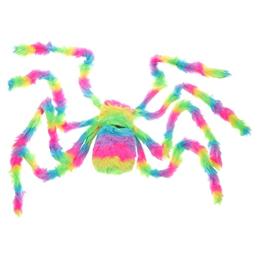 NAMOARLY Plüschtier Halloween kostüm Halloween Costume Soft Toy Halloween-Spinnen Dekor Spielzeug für draußen Outdoor-Spielset Spukhaus-Requisite draussen schmücken Spinnennetz Requisiten von NAMOARLY