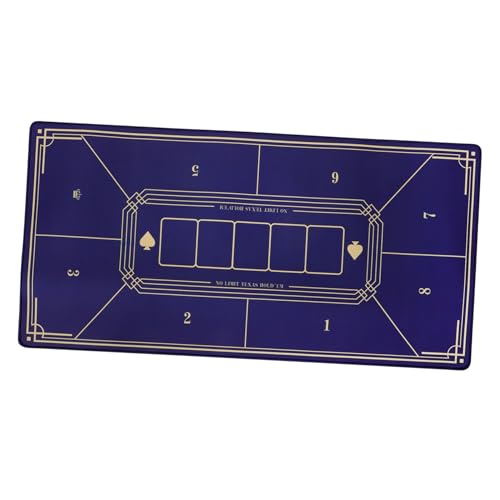 NAMOARLY Pokertischdecken Roulette-spielmatte Kartenspielmatte Poker-spieltischunterlage 40 X 80 cm von NAMOARLY