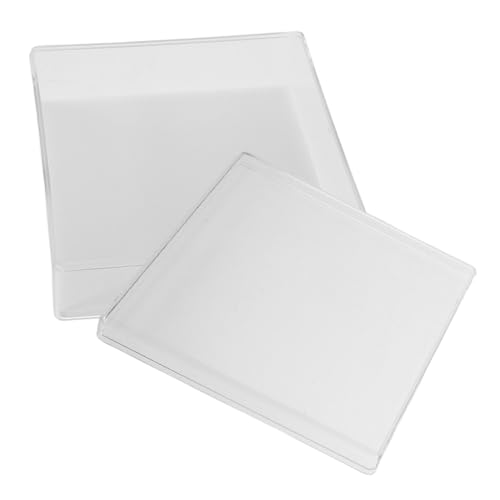 NAMOARLY Probenbox Probenetui Schattenrahmenboxen Durchsichtige Probenvitrinen Figurenvitrine Probenaufbewahrungshalter Probenhalter Probenaufbewahrungsboxen Transparentes Acryl von NAMOARLY