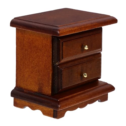 NAMOARLY Puppenhaus Möblierung Prinzessin Figur Puppenhausbett Miniatur-puppenhaus Nachttisch Anzeige Mädchen Häuser Tür Puppenhausmöbel Miniaturschrank Brown Hölzern NAMOARLY Puppenhaus Möblierung Prinzessin Figur Puppenhausbett Miniatur-puppenhaus Nachttisch Anzeige Mädchen Häuser Tür Puppenhausmöbel Miniaturschrank Brown Hölzern von NAMOARLY
