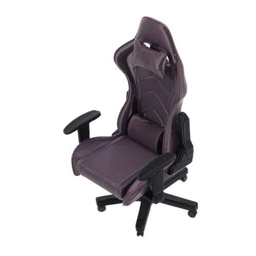 NAMOARLY Puppenhaus-mini-Gaming-Stuhl, Winzige Möbel, Puppenhaus-mini-computerstuhl, Rollenspiel-bürodekor, Ideal Für Sammler Und Gamer von NAMOARLY