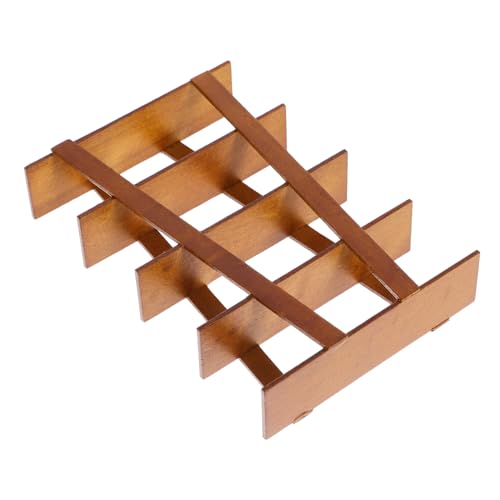 NAMOARLY Puppenhausmöbel graceling Elegante Modellbau Funky verkleidung Miniatur-Möbelzubehör entzückende Mini-Möbel landschaftsbau mini Mini-Hausdekoration hölzern Black von NAMOARLY