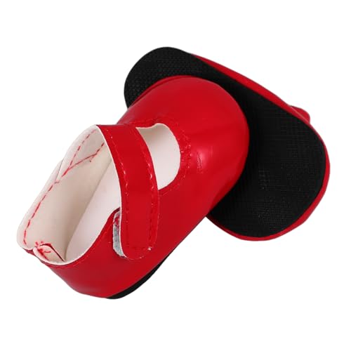 NAMOARLY Puppenschuhe Miniatur PU Leder Schuhe Zubehör Für Puppen Ersatzschuhe Für Puppen Für Verkleiden Von Mädchen Puppen Schuhe von NAMOARLY