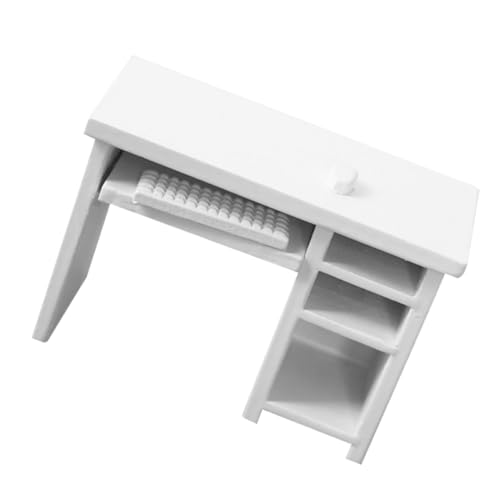 NAMOARLY Puppenstubenzubehör Für Miniatur Spielszene Weißes Design von NAMOARLY