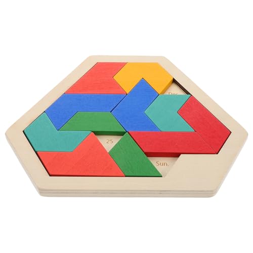 NAMOARLY Pädagogisches Holzpuzzle Für Kinder Spielzeug Mit Geometrischen Formen Denksportaufgabe Für Vorschulkinder Entwicklung Kognitiver Fähigkeiten Hand-Auge-koordination NAMOARLY Pädagogisches Holzpuzzle Für Kinder Spielzeug Mit Geometrischen Formen Denksportaufgabe Für Vorschulkinder Entwicklung Kognitiver Fähigkeiten Hand-Auge-koordination von NAMOARLY