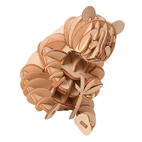 NAMOARLY Puzzles Holz Holzpuzzle 3D-Puzzle Rätsel Für Kinder 3D-rätsel Lernspielzeug Für Kinder Jungen Kinderspielzeug Kinder Rätsel Eltern-Kind Hölzern Modell Dreidimensional von NAMOARLY