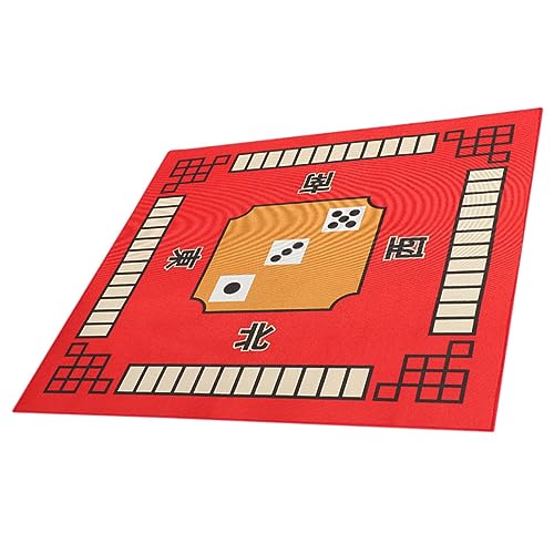 NAMOARLY Quadratische Tischdecke Haushalt Spiel Mahjong-Dekoration Nur Universelle Mahjong-Matte Mahjong-Tisch Mahjong-tischmatte Desktop Mahjong-Matte Abdeckung Mahjong-Tuch Rot Mikrofaser NAMOARLY Quadratische Tischdecke Haushalt Spiel Mahjong-Dekoration Nur Universelle Mahjong-Matte Mahjong-Tisch Mahjong-tischmatte Desktop Mahjong-Matte Abdeckung Mahjong-Tuch Rot Mikrofaser von NAMOARLY