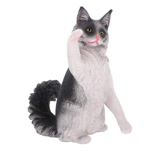 NAMOARLY Realistic Cat Model Figurine Artificial Small Kitten Ornament for Educational Purposes and Home Decor Plastic Simulation Design NAMOARLY Realistic Cat Model Figurine Artificial Small Kitten Ornament for Educational Purposes and Home Decor Plastic Simulation Design von NAMOARLY
