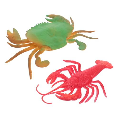 NAMOARLY Realistische Krabben Und Hummer Figurine Aus Kunststoff Interaktive Nachahmung Von Meereslebewesen Für Frühe Bildung Und Kindererkennung Für Strand Und Sandkasten von NAMOARLY