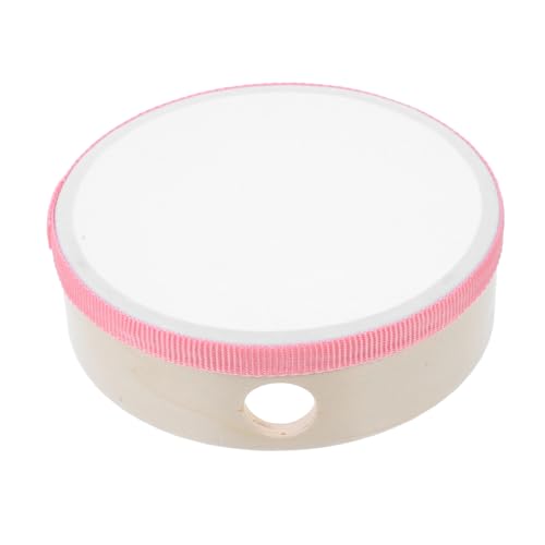 NAMOARLY Schlagtrommel Handglocke Tamburin-Stick Bausatz Drumstick Tamburine für holzspielzeug Kleinkindinstrument Musikinstrument- Requisite Stoff Rosa NAMOARLY Schlagtrommel Handglocke Tamburin-Stick Bausatz Drumstick Tamburine für holzspielzeug Kleinkindinstrument Musikinstrument- Requisite Stoff Rosa von NAMOARLY