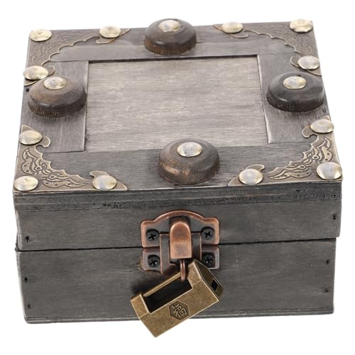 NAMOARLY Schmuckkästchen Aus Holz Vintage Aufbewahrungsbox Für Tarotkarten Schmuck Und Kleine Schätze Schmuck Organizer Mit Schloss Für Sicheren Stauraum Dekorative Box Für Tisch NAMOARLY Schmuckkästchen Aus Holz Vintage Aufbewahrungsbox Für Tarotkarten Schmuck Und Kleine Schätze Schmuck Organizer Mit Schloss Für Sicheren Stauraum Dekorative Box Für Tisch von NAMOARLY