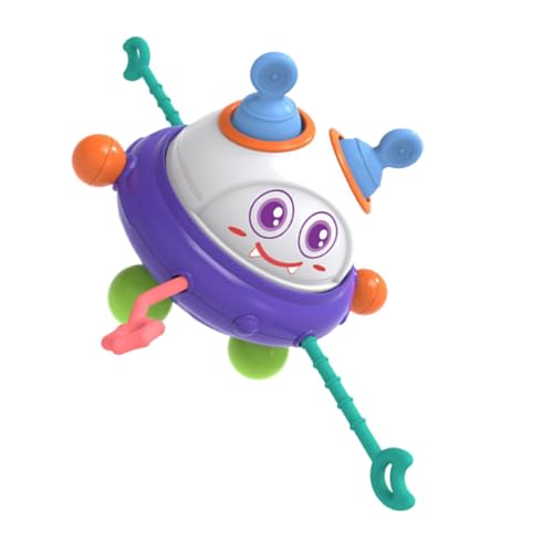 NAMOARLY Schnur Babyspielzeug Fliegende Untertasse -Ziehspielzeug UFO-Pull-String-Aktivitätsspielzeug Spielzeug für Kleinkinder Baby Spielzeug Spielzeuge Sport von NAMOARLY