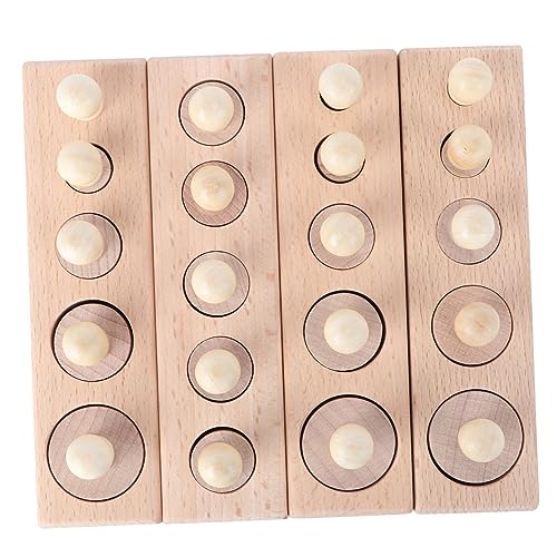 NAMOARLY Sense Lernspielzeug Für Montessori Für Die Frühe Entwicklung Für Montessori Zylinder Sockel Für Kleinkinder Pädagogisches Holzspielzeug Aus Bambus NAMOARLY Sense Lernspielzeug Für Montessori Für Die Frühe Entwicklung Für Montessori Zylinder Sockel Für Kleinkinder Pädagogisches Holzspielzeug Aus Bambus von NAMOARLY