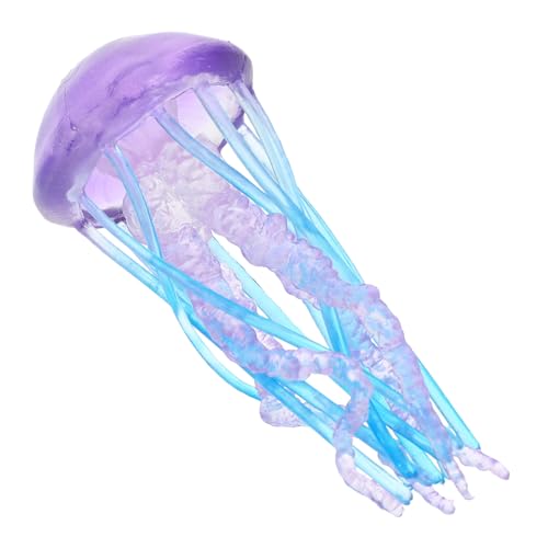 NAMOARLY Simuliertes Quallenmodell Realistische Quallenfigur aus Robustem Material für Aquarien Dekoration oder Lehrreiches für Leicht und Platzsparend Vielseitig Einsetzbar von NAMOARLY